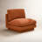 Woolf 34" Modern Boucle Upholstered Slipper Chair-116826320