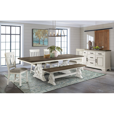 Isamu Trestle Dining Set