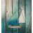 Sailboat Coastal Metal Relief Wall Décor-2054606364