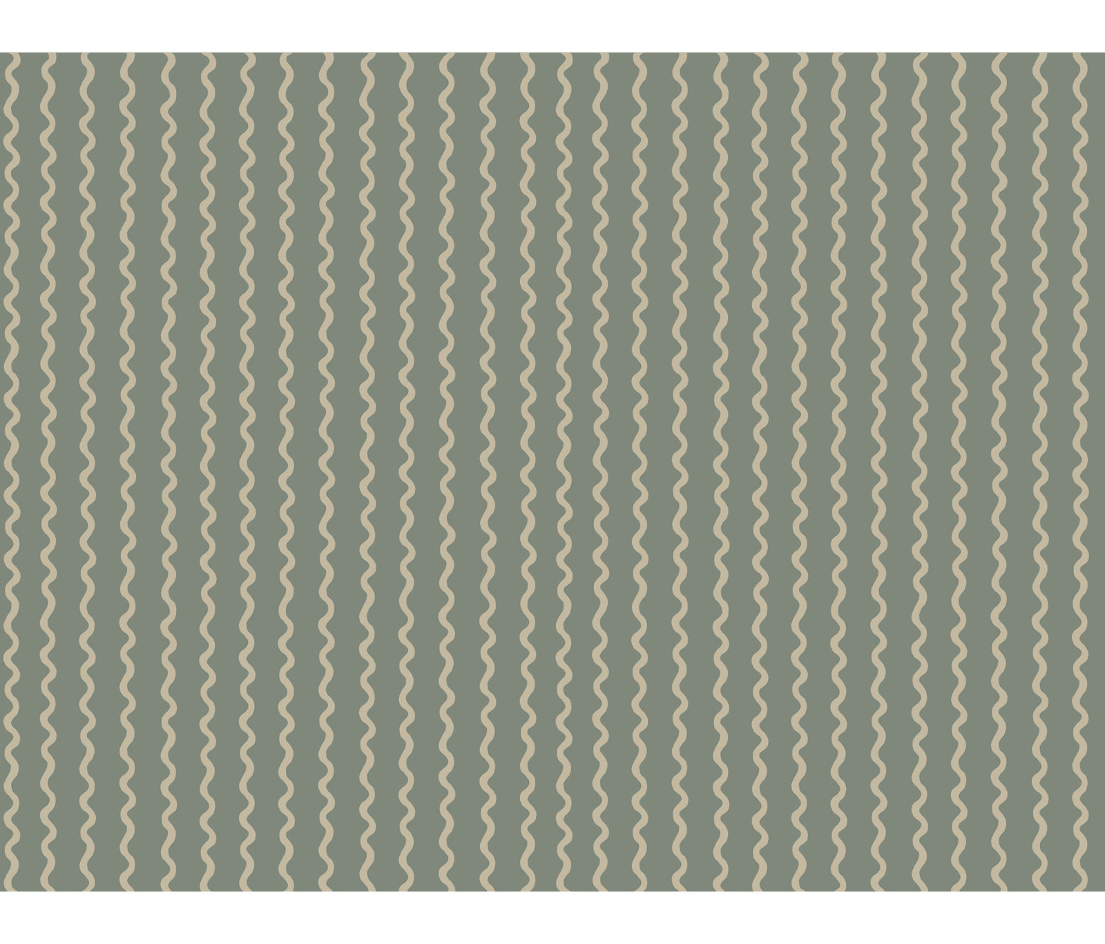 Rickrack Wallpaper Double Roll, Moss