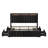  Velvet Upholstered Platform Bed With 4 Storage Drawers, LED Headboard Bed With Charging Station-1901826498
