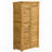 Outdoor Storage Cabinet, Wood Garden Shed With Lockable Door, Waterproof Roof, And 2 Removable Shelves For Patio And Backyard