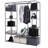 Cecilton 59.06'' Portable Wardrobe-893251646