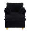 Velours côtelé simple avec coussins - polyvalent pour différents espaces de salon, de chambre à coucher, de bureau et améliore la capacité de 300 lb Vibe-161881837