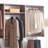 Devi Oak Wall Mounted Wood Closet System-579508416
