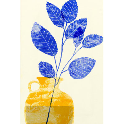Florero Amarillo I by Melissa Wang - Painting