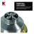Keeney 3.5 In. Brass Kitchen Sink Strainer In White