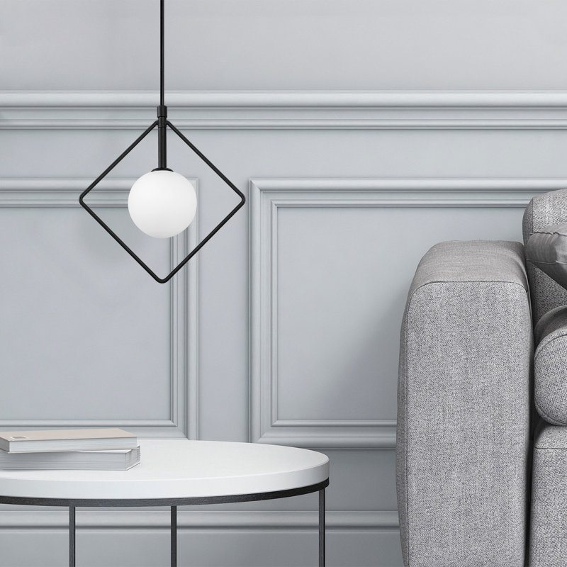 Luminaire suspendu géométrique 1 lumière Bénéfice
