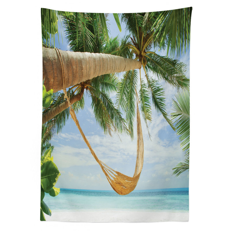 Beach Tablecloth, 70" L x 52" W