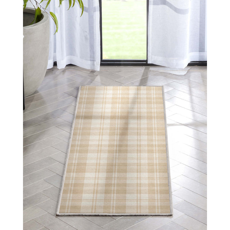 Tapis à tissage plat Kehr, Tapis de couloir 2 pi x 5 pi