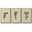 Antique Saddle II, ensemble de 3 toiles encadrées sur toile-97759562-97759564