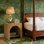 2-Tier Bedside Table, Classic End Table, Rectangular Side Table
