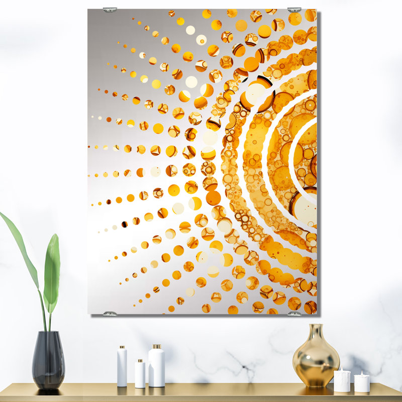 Miroir mural Zelinski - Abstract Collages MIR131703, 40 po x 30 po