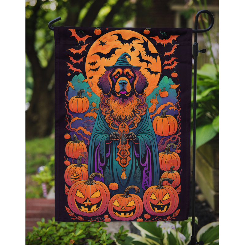 Drapeau de jardin en polyester double face Jakameron, 15,5 po x 11,25 po