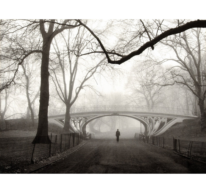 Pont gothique, Cental Park, NYC, H 14 po x l 18 po