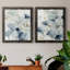 Indigo Ginkgo I - peinture sur toile 2 pièces-188328417-188328422