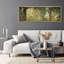 «Vibrant Wildflower», fleurs de jardin colorées rétro, très grand classique, impression sur toile encadrée-96074562-111664967