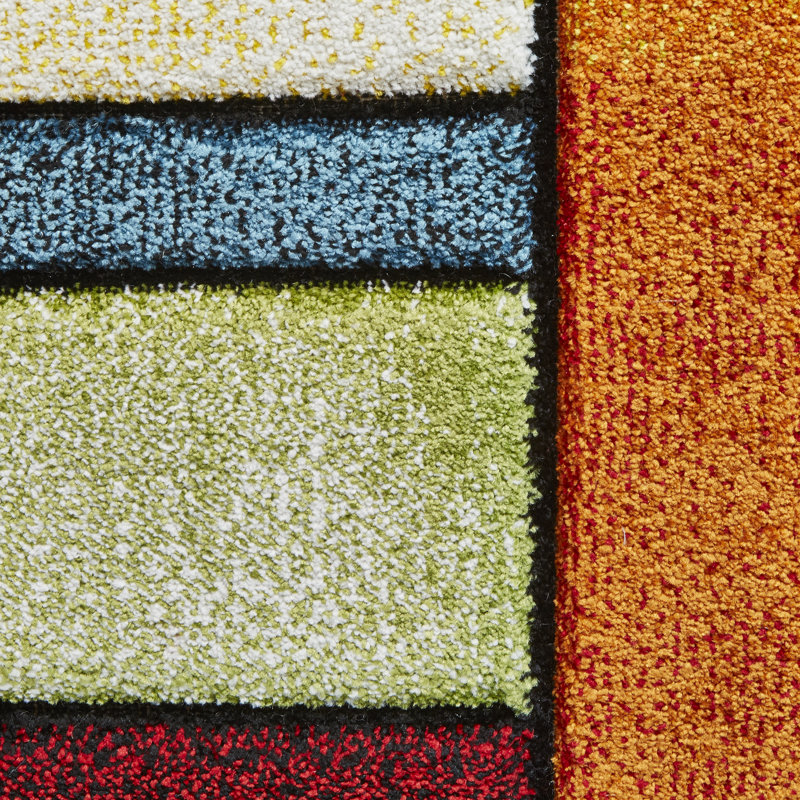 Morrisville area rug Machine Woven Rectangle Multi coloured, Rectangle 80cm x 150cm