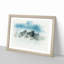 Mist over the Sea in Portugal - Picture Frame Graphic Art Print-55733452-55733457