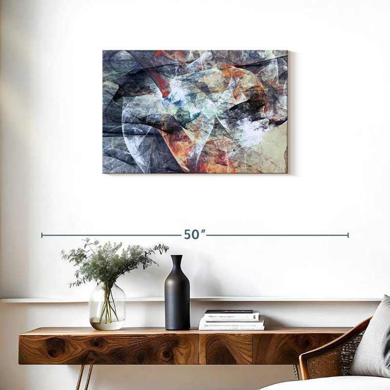 Avery Abstract Layered Lines, 20" H x 30" W