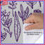 Housses de couette mauves à motif botanique-124111467