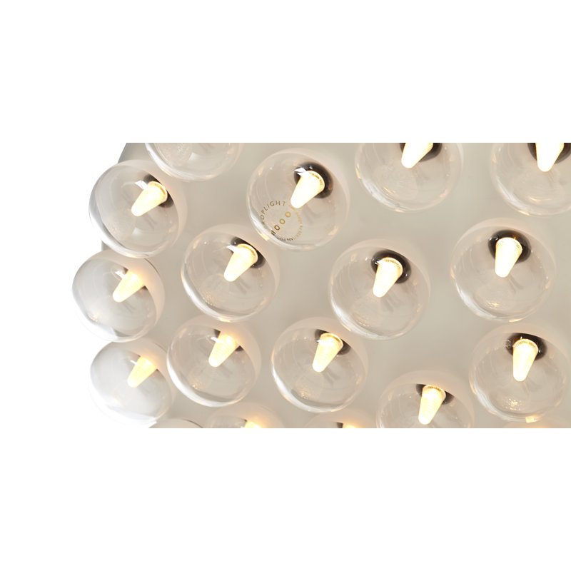 Prop Light LED Chandelier, Round Double, 2700K (Soft White)