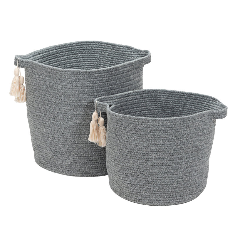 Panier Andorra, 16 x 16 x 16, Gris