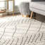 Tapis beige/gris Washtenaw-129473482