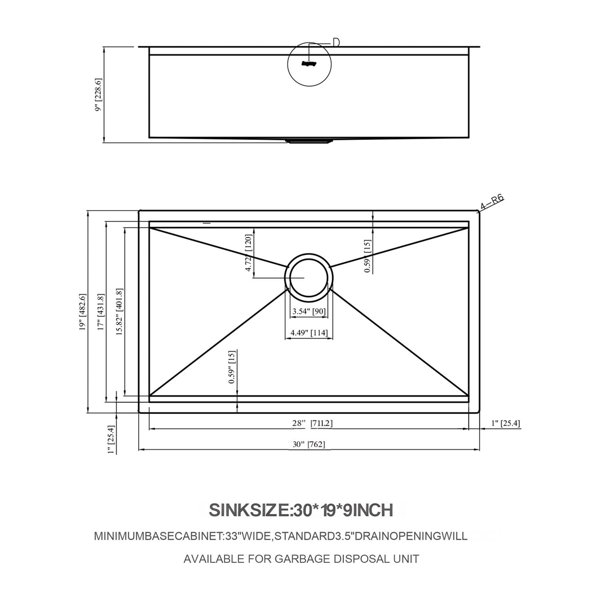 Dimensions du produit