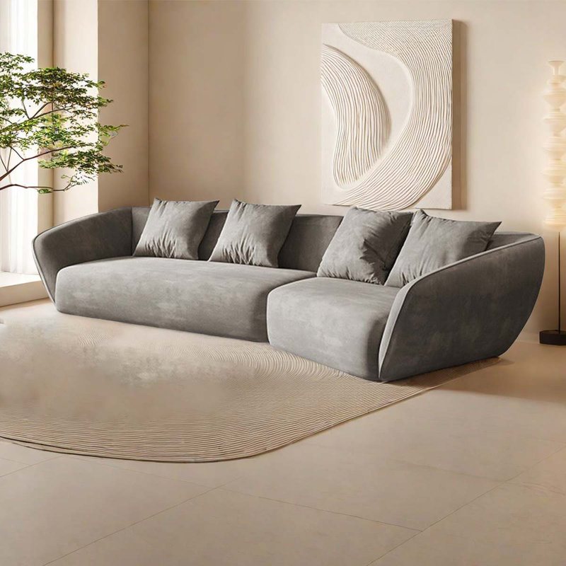 Canapé de luxe minimaliste de style italien léger