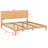 Modern Wood Platform Bed With Slat Support-50888964-50888969