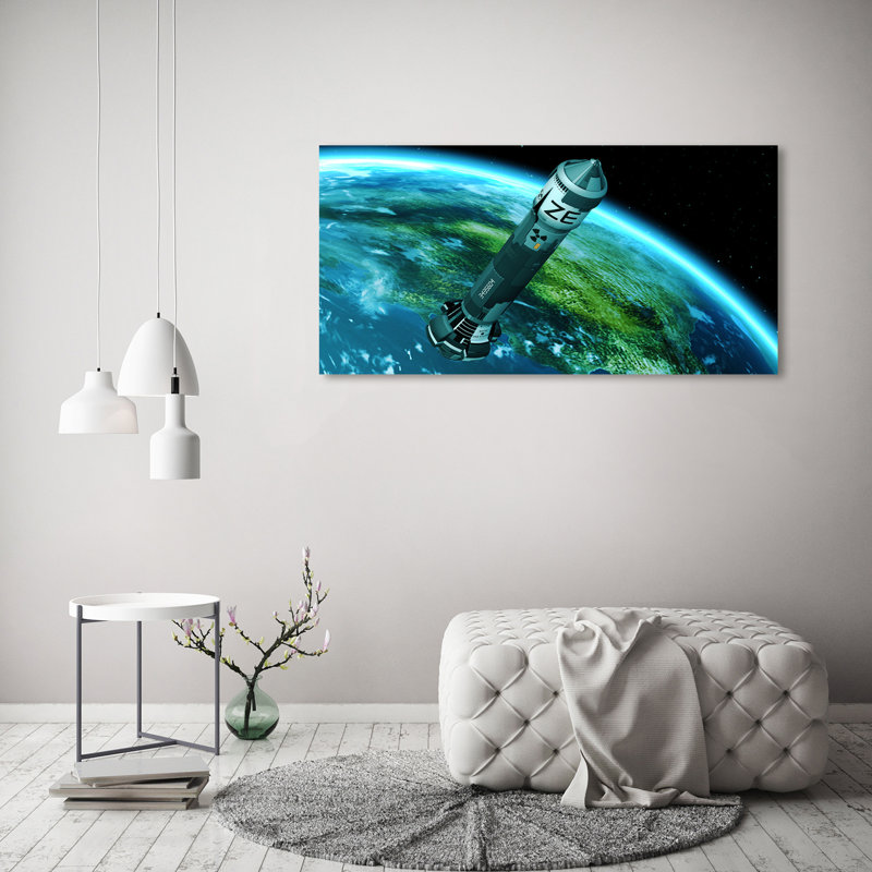 Nuclear Missile - Print on Canvas