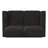 Beaulah Modern Fabric Upholstered Square Arm Loveseat-2097500472