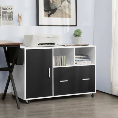 100cm Wide 1 -Drawer Mobile File Cabinet