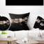 Fumée blanche fractale - coussin imprimé abstrait-30057094-30057097
