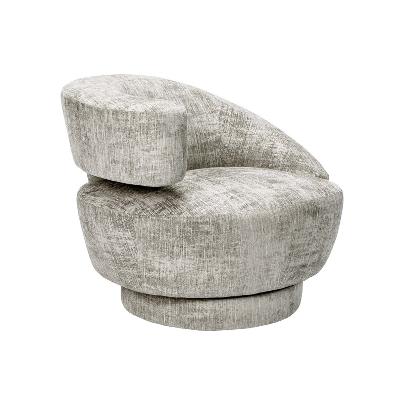 Arabella Swivel Lounge Chair, Storm