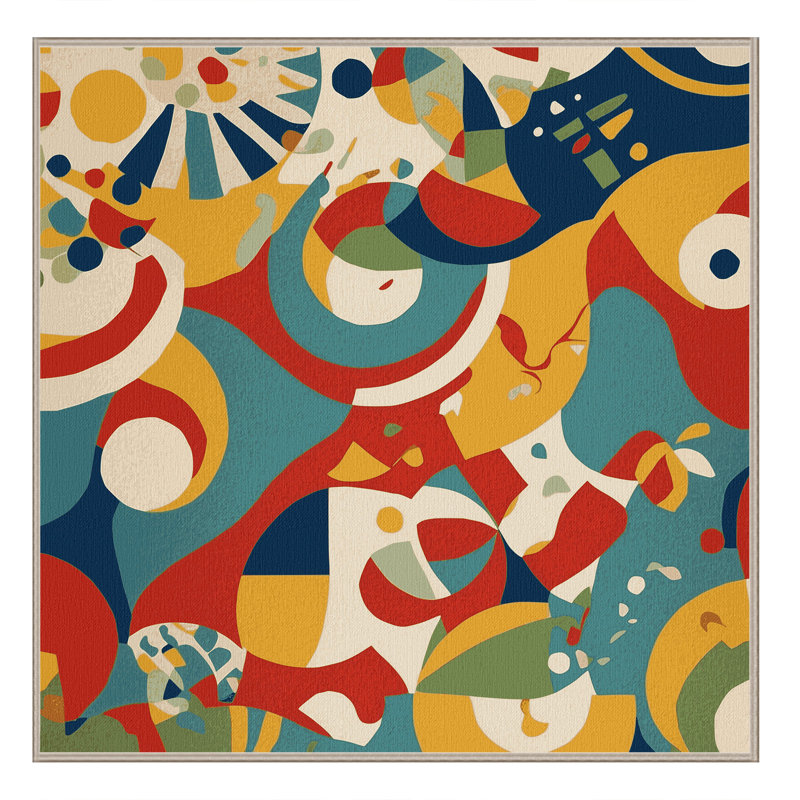 Bold Sparkle Rug, Square 5'