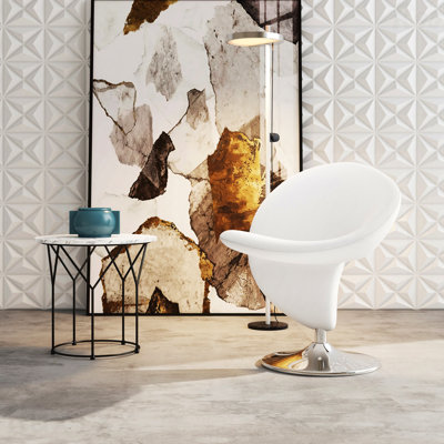 Fauteuil d'appoint pivotant et décontracté pour patio extérieur