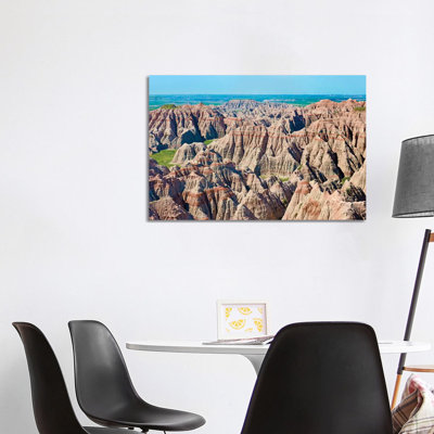 Badlands IV by James McLoughlin - Wrapped Canvas Print