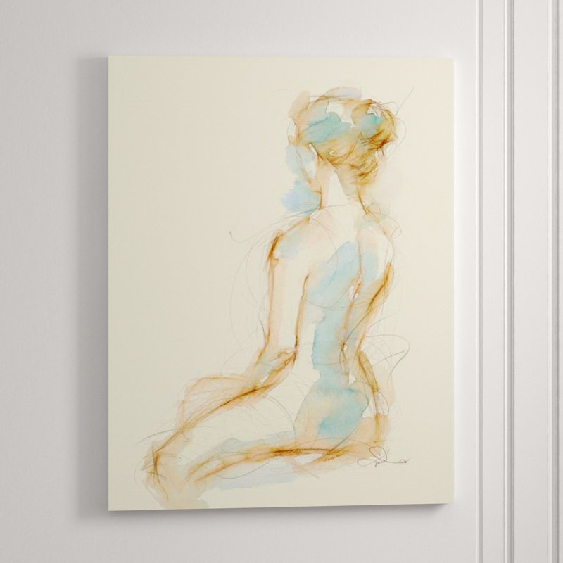Gesture In Moment I Print by Janice Sadler, 70" H x 54" W, Outdoor