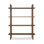 Bohdi Solid Wood Etagere Bookcase