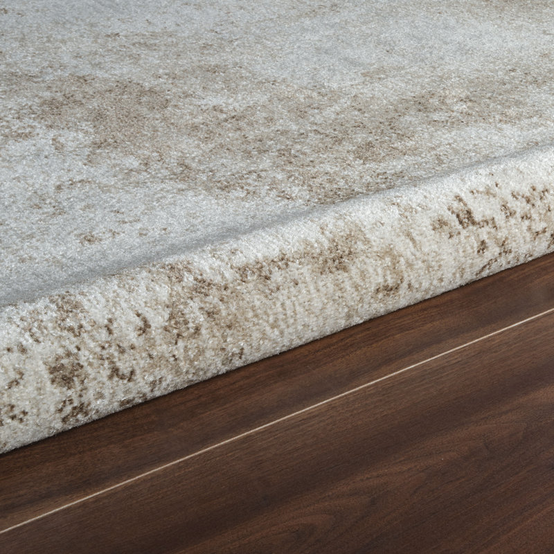 Machine Washable Felix Beige/Brown Rug, Runner 2'2'' x 6'
