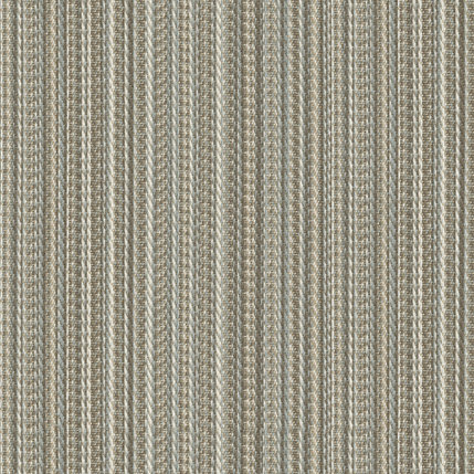Indoor/Outdoor Sunbrella® Fabric, Gray/Light Blue