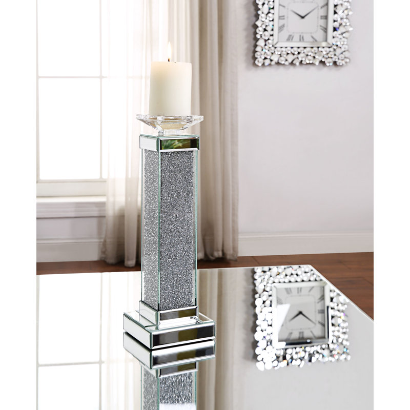 Chandelles en verre Rekha, H 17 po x l 5 po x P 5 po