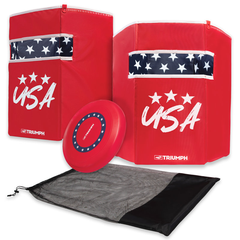Jeu de cible Patriotic Disc Flyerz Backyard