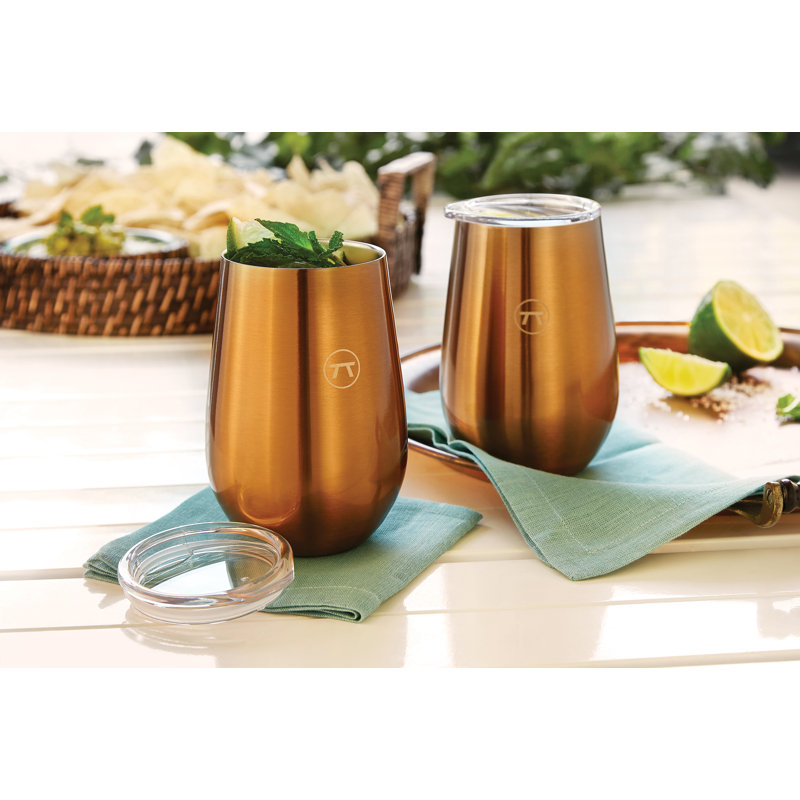 Verre à boisson en acier inoxydable 12 oz. Padmore