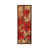Toile avec cadre en bois brun classique