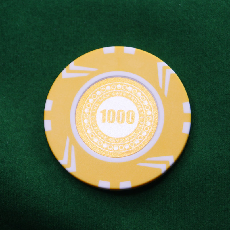 The Man Cave Project Plastic Poker Chips