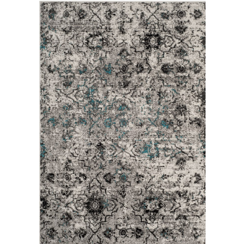 Olius Performance Abstract Rug, Rectangle 3' x 5'