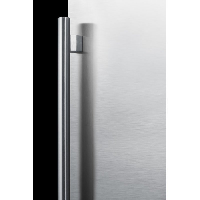 Summit 4.2 Cubic Feet Stainless Steel Undercounter Refrigerator
